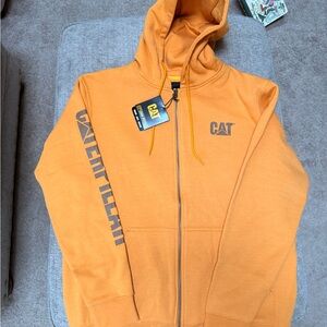Caterpillar Orange Lightweight Jacket